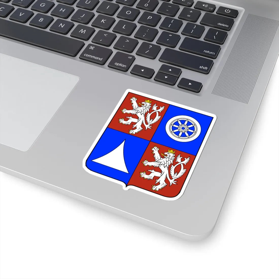 Liberec Region CoA CZ (Czech Republic) (Coat of Arms) STICKER Vinyl Kiss-Cut Decal - The Sticker Space