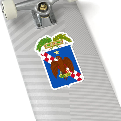 Libero consorzio comunale di Ragusa-Stemma alt (Italy) (Coat of Arms) STICKER Vinyl Kiss-Cut Decal - The Sticker Space