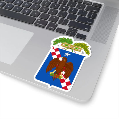 Libero consorzio comunale di Ragusa-Stemma (Italy) (Coat of Arms) STICKER Vinyl Kiss-Cut Decal - The Sticker Space