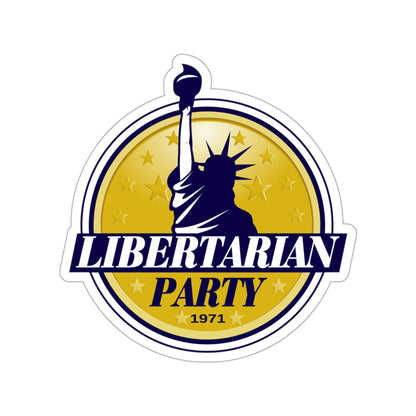 Libertarian Party v2 STICKER Vinyl Die-Cut Decal-3 Inch-The Sticker Space