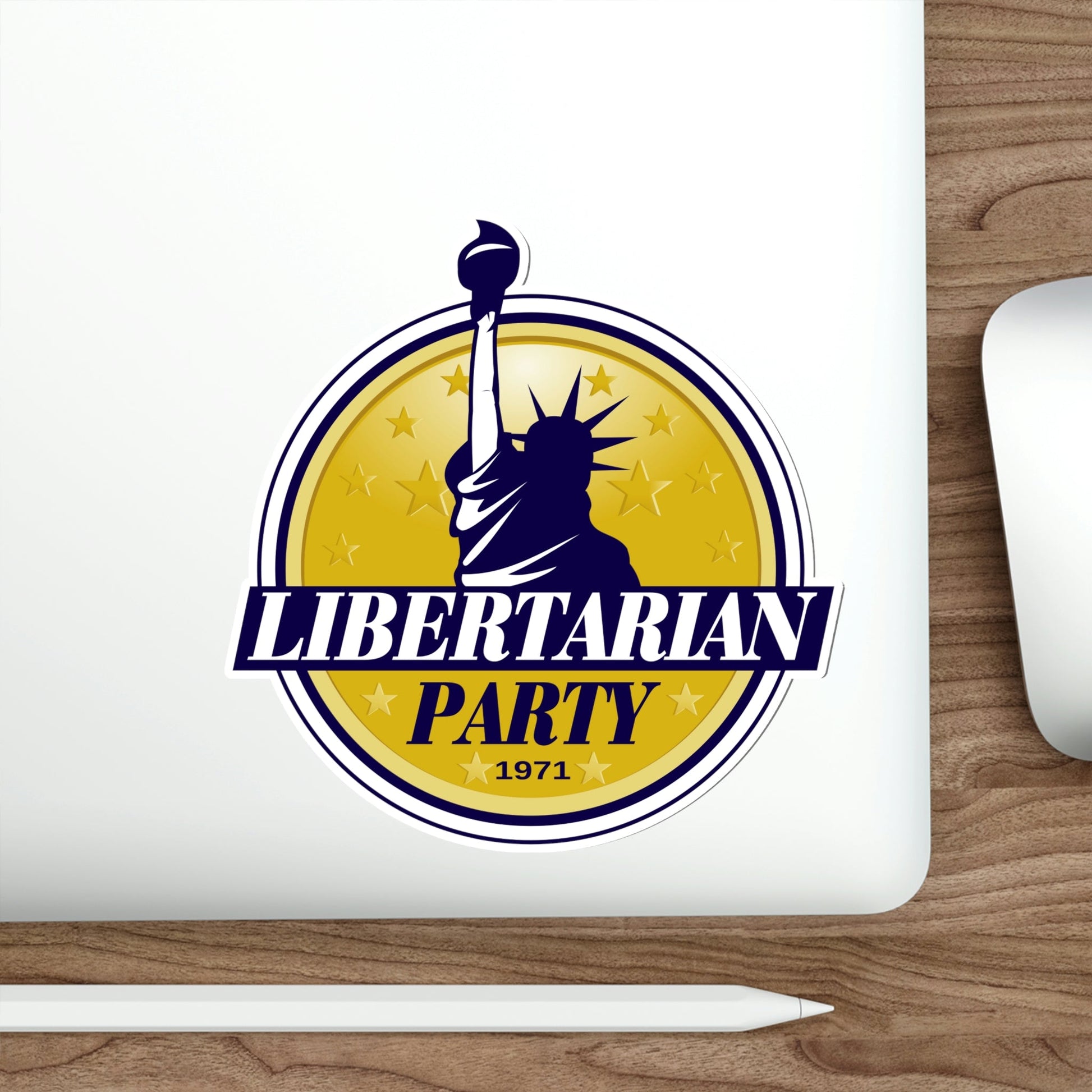 Libertarian Party v2 STICKER Vinyl Die-Cut Decal-The Sticker Space