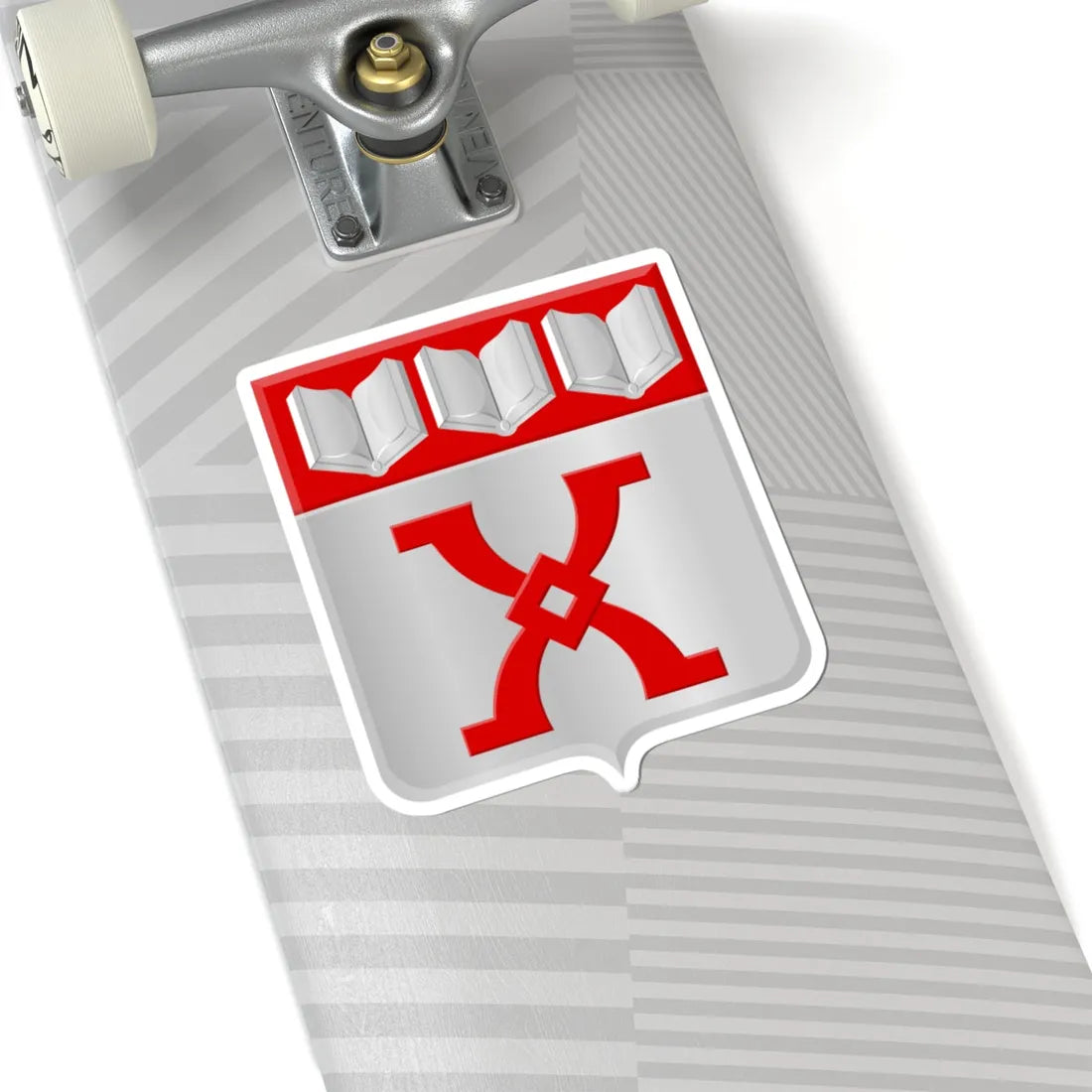 Libin wapen (Belgium) (Coat of Arms) STICKER Vinyl Kiss-Cut Decal - The Sticker Space