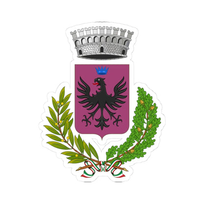 Librizzi-Stemma (Italy) (Coat of Arms) STICKER Vinyl Kiss-Cut Decal 3 Inch White - The Sticker Space