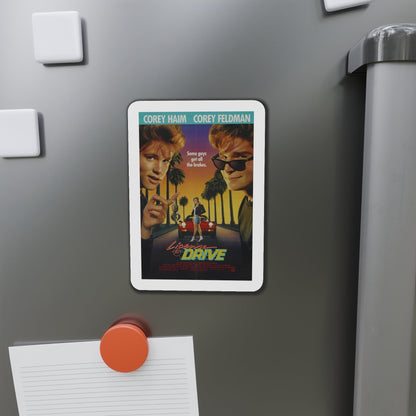 License to Drive 1988 Movie Poster Die-Cut Magnet-The Sticker Space