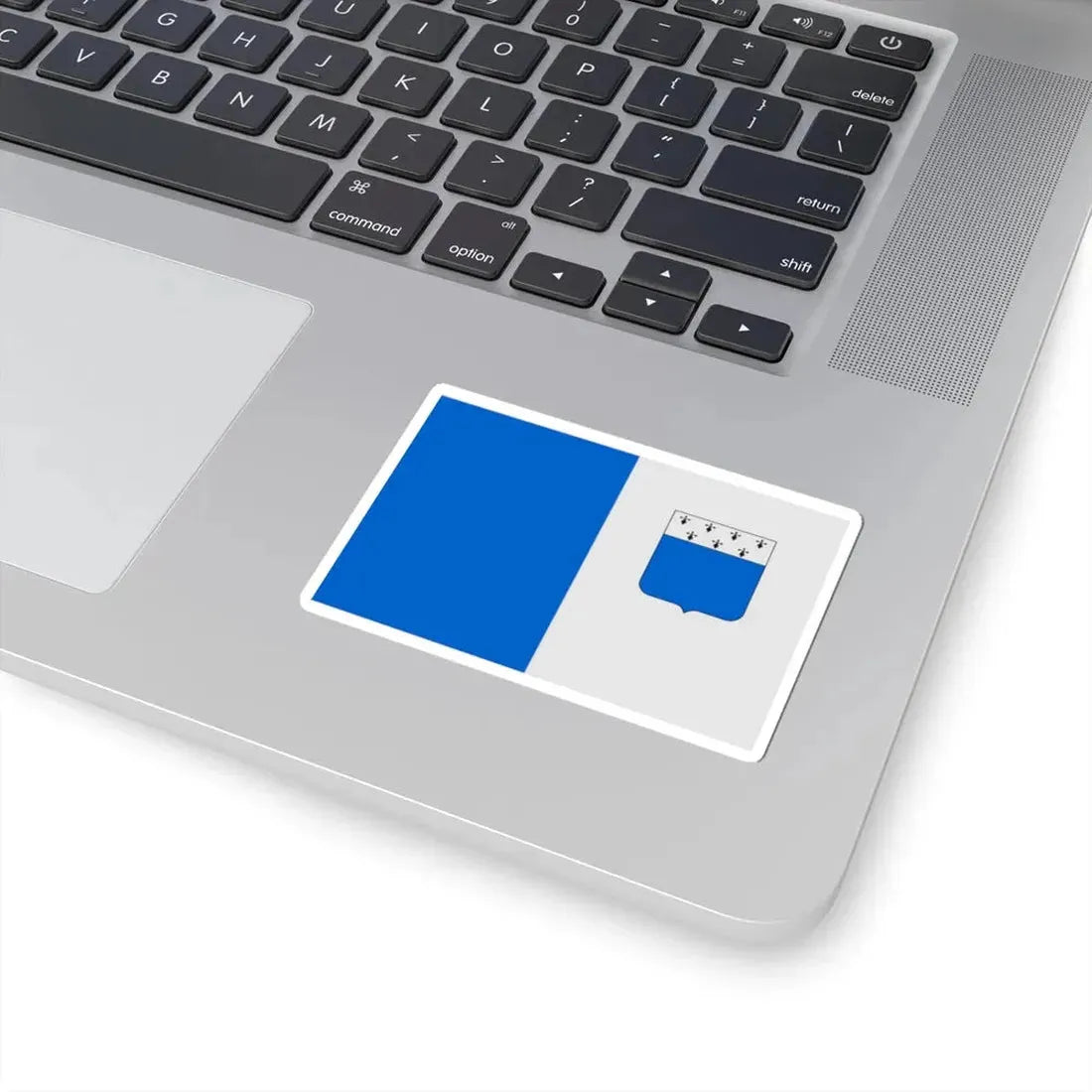 Lichtervelde vlag (Belgium) STICKER Vinyl Kiss-Cut Decal - The Sticker Space