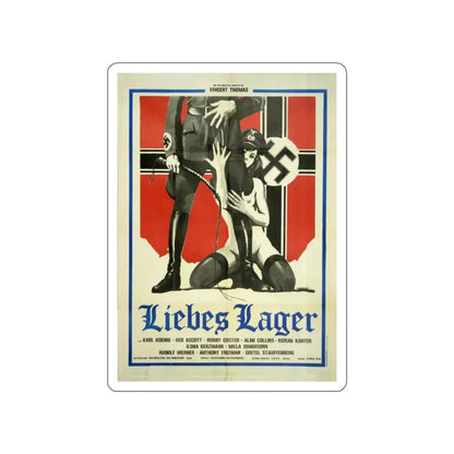 LIEBES LAGER 1976 Movie Poster STICKER Vinyl Die-Cut Decal - The Sticker Space