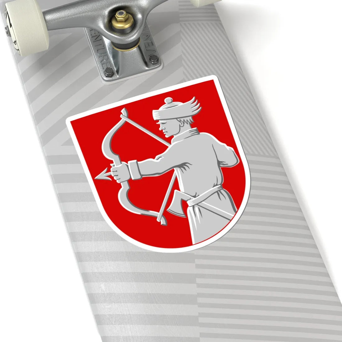 Lieksa.vaakuna (Finland) (Coat of Arms) STICKER Vinyl Kiss-Cut Decal - The Sticker Space