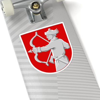 Lieksa.vaakuna (Finland) (Coat of Arms) STICKER Vinyl Kiss-Cut Decal - The Sticker Space