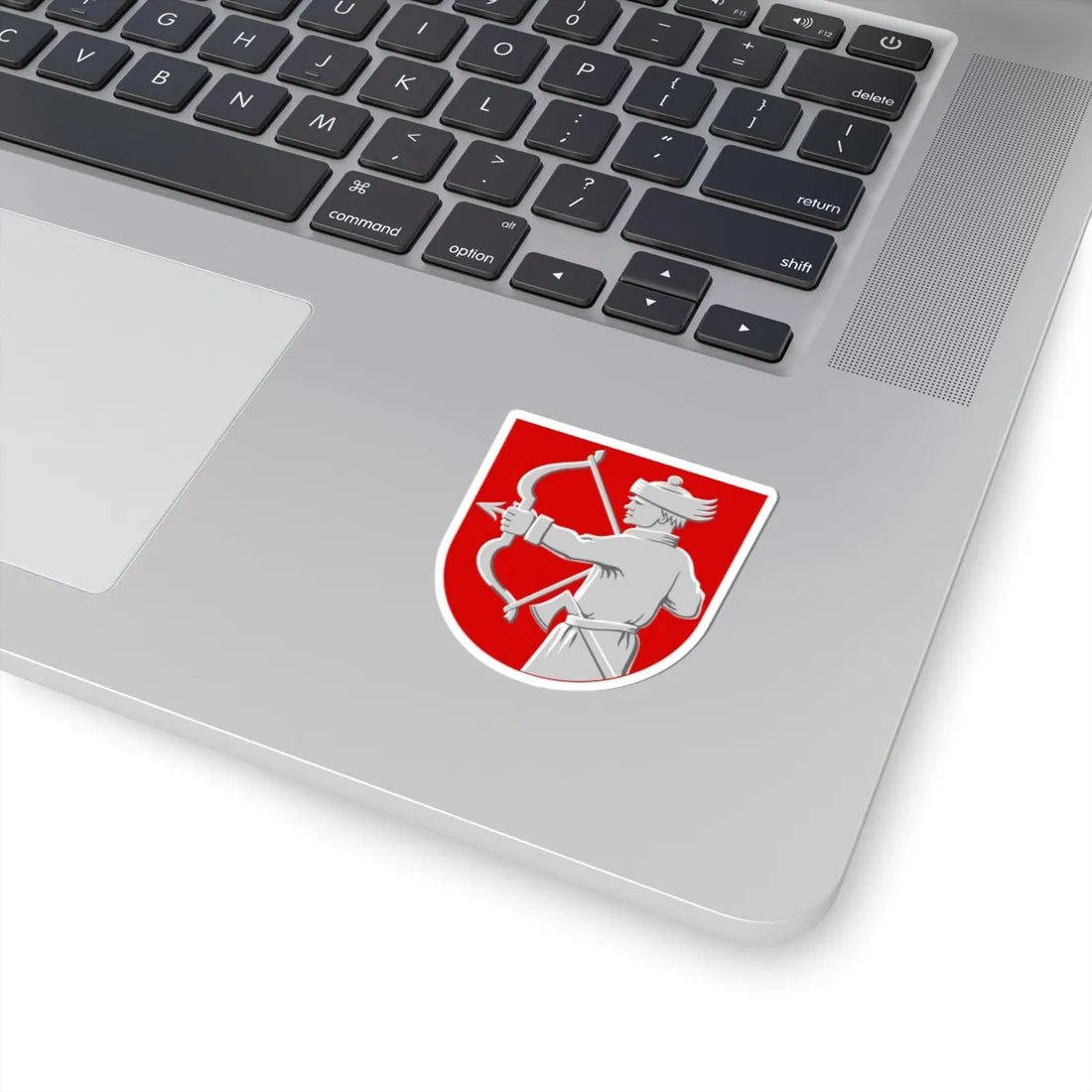 Lieksa.vaakuna (Finland) (Coat of Arms) STICKER Vinyl Kiss-Cut Decal - The Sticker Space