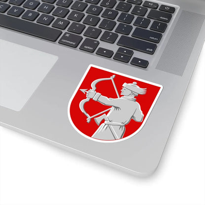 Lieksa.vaakuna (Finland) (Coat of Arms) STICKER Vinyl Kiss-Cut Decal - The Sticker Space