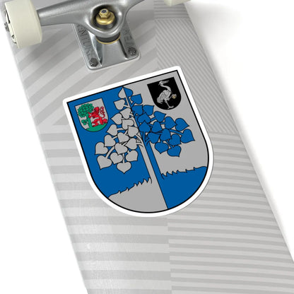 Liepājas apriņķa ģerbonis (Latvia) (Coat of Arms) STICKER Vinyl Kiss-Cut Decal - The Sticker Space