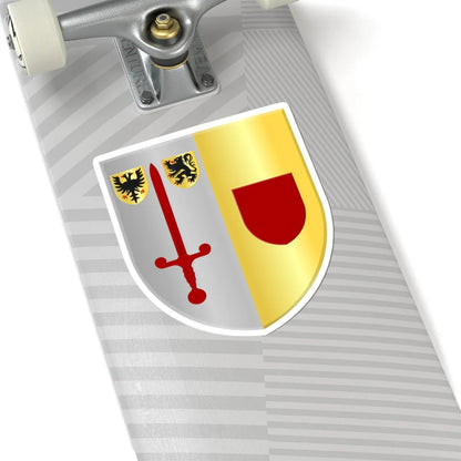 Lierde wapen (Belgium) (Coat of Arms) STICKER Vinyl Kiss-Cut Decal - The Sticker Space