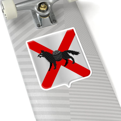 Lierneux wapen (Belgium) (Coat of Arms) STICKER Vinyl Kiss-Cut Decal - The Sticker Space