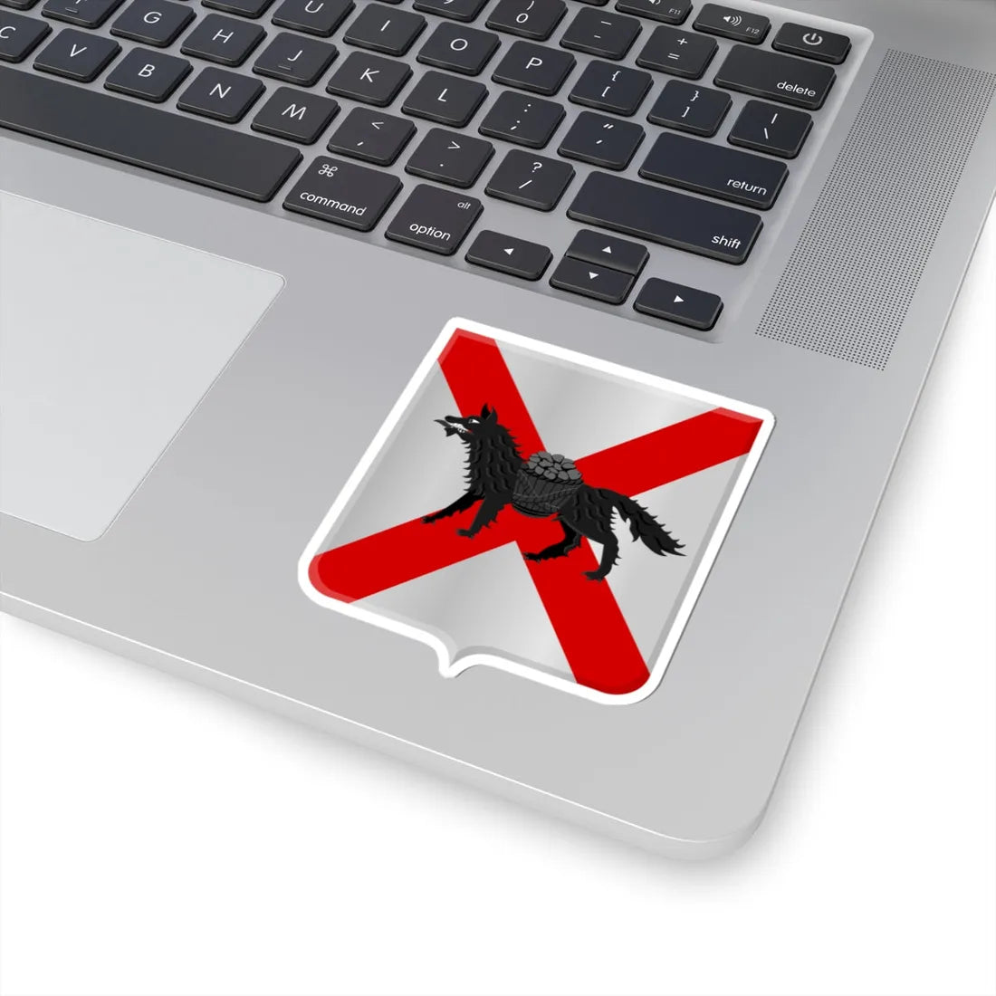 Lierneux wapen (Belgium) (Coat of Arms) STICKER Vinyl Kiss-Cut Decal - The Sticker Space