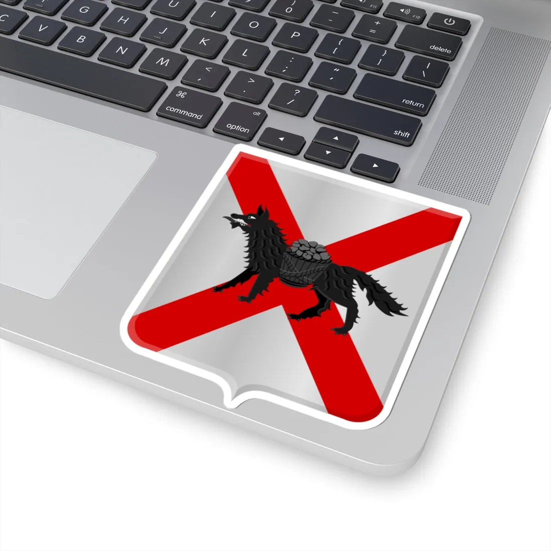 Lierneux wapen (Belgium) (Coat of Arms) STICKER Vinyl Kiss-Cut Decal - The Sticker Space