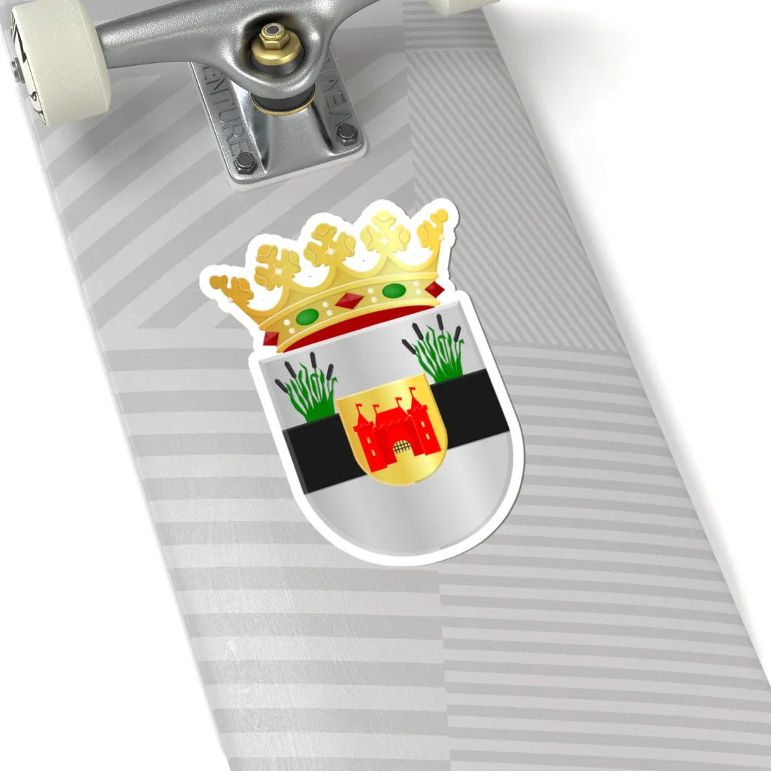 Liesveld wapen (Netherlands) (Coat of Arms) STICKER Vinyl Kiss-Cut Decal - The Sticker Space