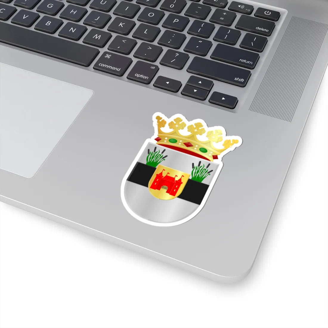 Liesveld wapen (Netherlands) (Coat of Arms) STICKER Vinyl Kiss-Cut Decal - The Sticker Space