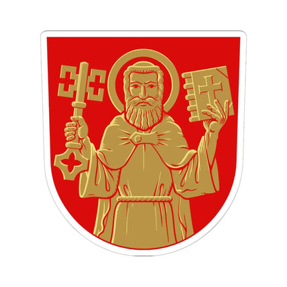 Lieto vaakuna (Finland) (Coat of Arms) STICKER Vinyl Kiss-Cut Decal 6 Inch White - The Sticker Space