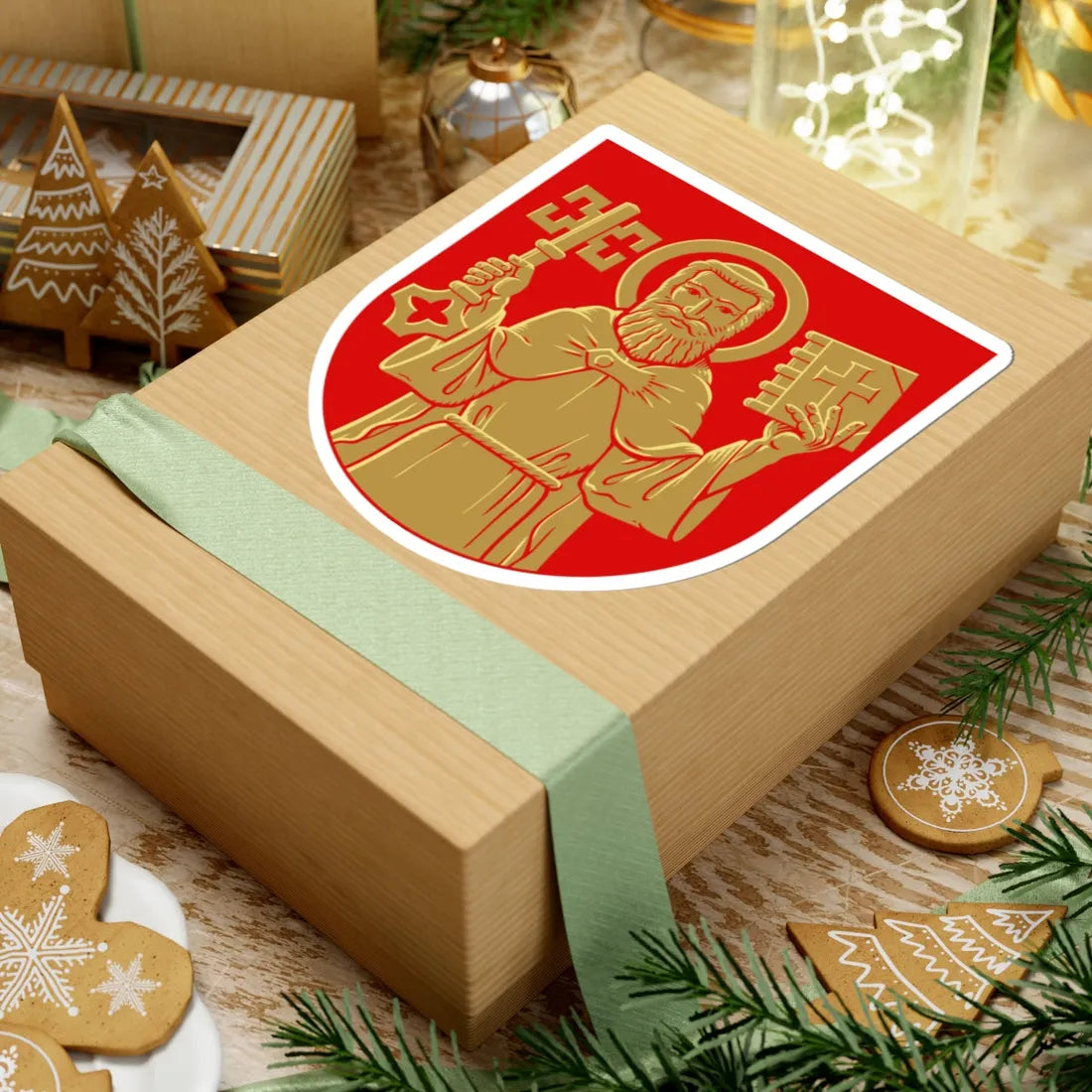 Lieto vaakuna (Finland) (Coat of Arms) STICKER Vinyl Kiss-Cut Decal - The Sticker Space