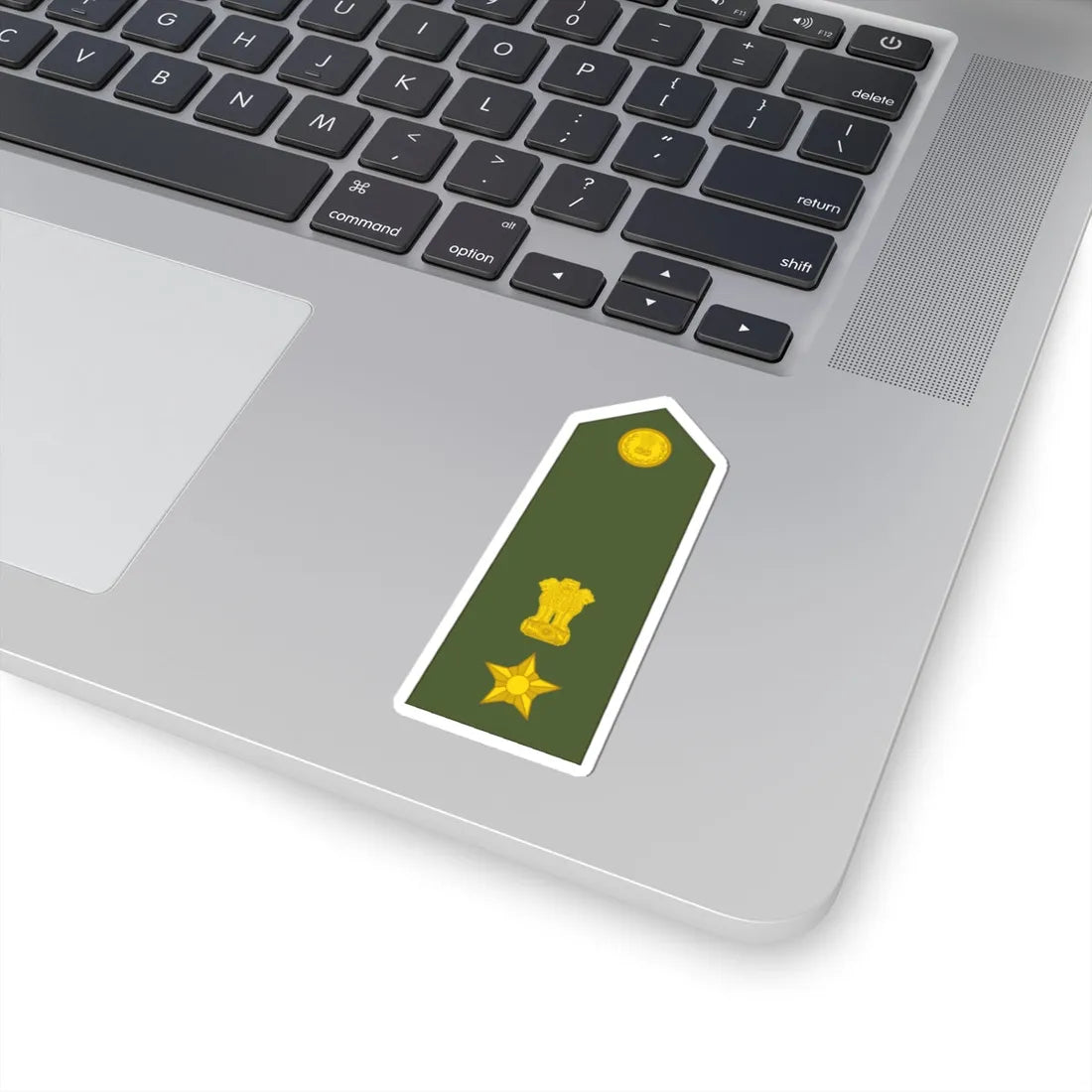 Lieutenant Colonel of the Indian Army (India) (Military Rank) STICKER Vinyl Kiss-Cut Decal - The Sticker Space