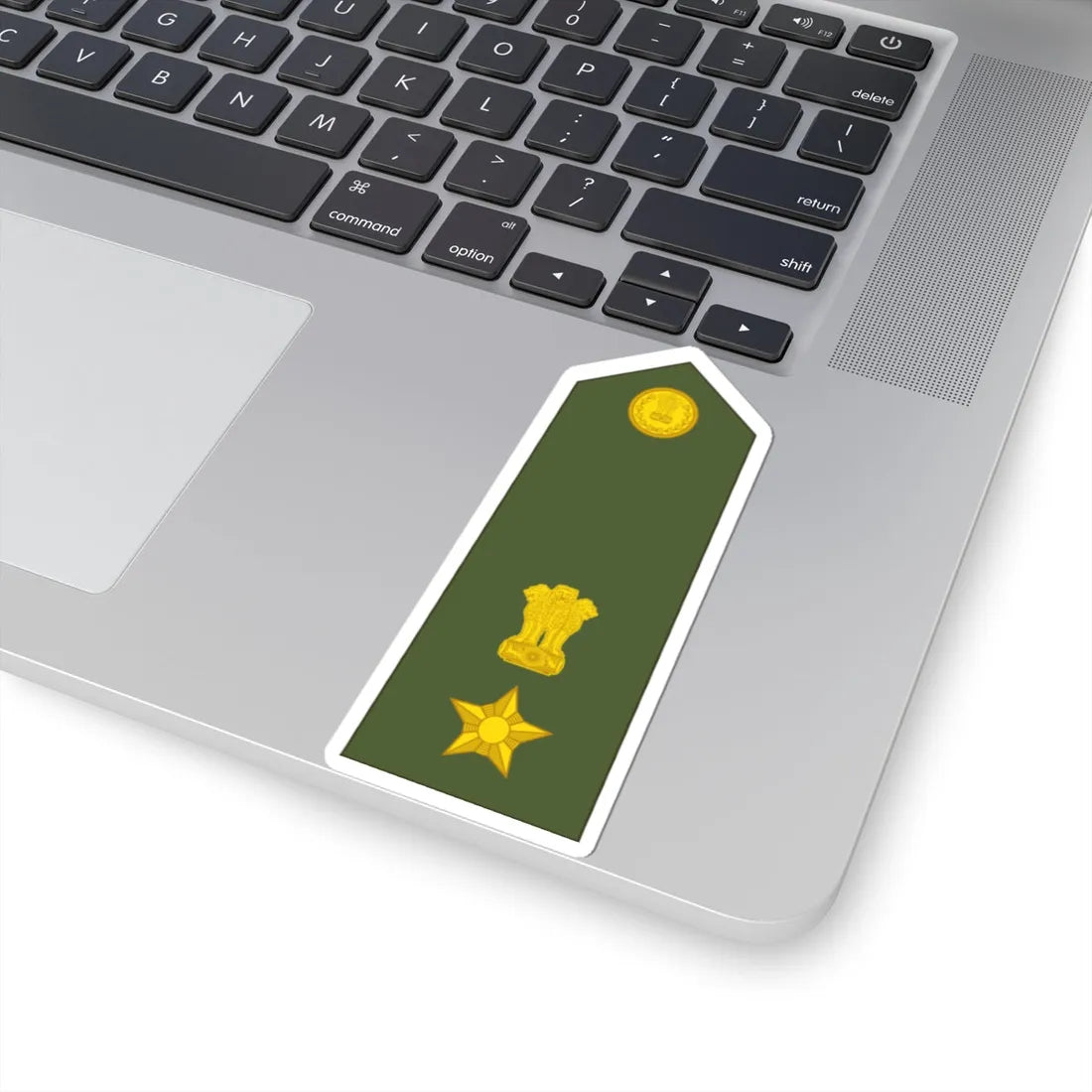 Lieutenant Colonel of the Indian Army (India) (Military Rank) STICKER Vinyl Kiss-Cut Decal - The Sticker Space