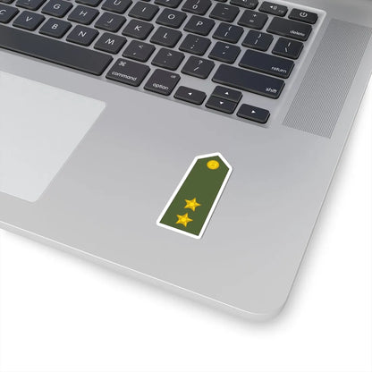 Lieutenant of the Indian Army (India) (Military Rank) STICKER Vinyl Kiss-Cut Decal - The Sticker Space
