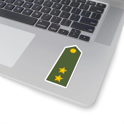 Lieutenant of the Indian Army (India) (Military Rank) STICKER Vinyl Kiss-Cut Decal - The Sticker Space