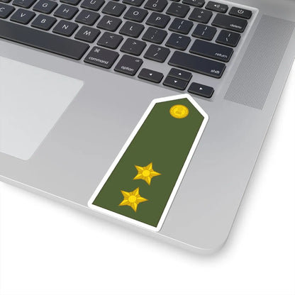 Lieutenant of the Indian Army (India) (Military Rank) STICKER Vinyl Kiss-Cut Decal - The Sticker Space