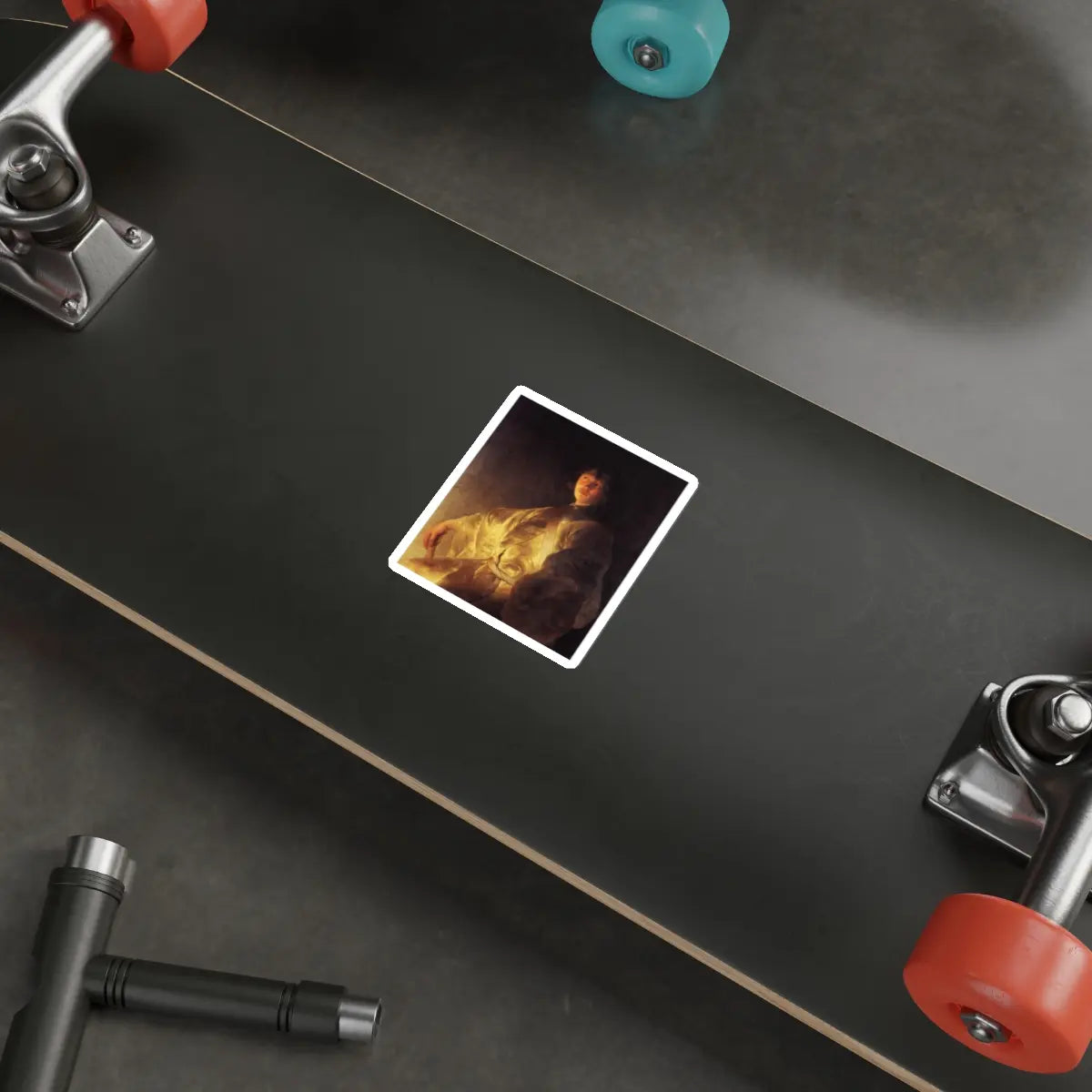 SKU:11805377295035084420 Sticker types:White Shape:Die-Cut Sizes:3" × 3"
