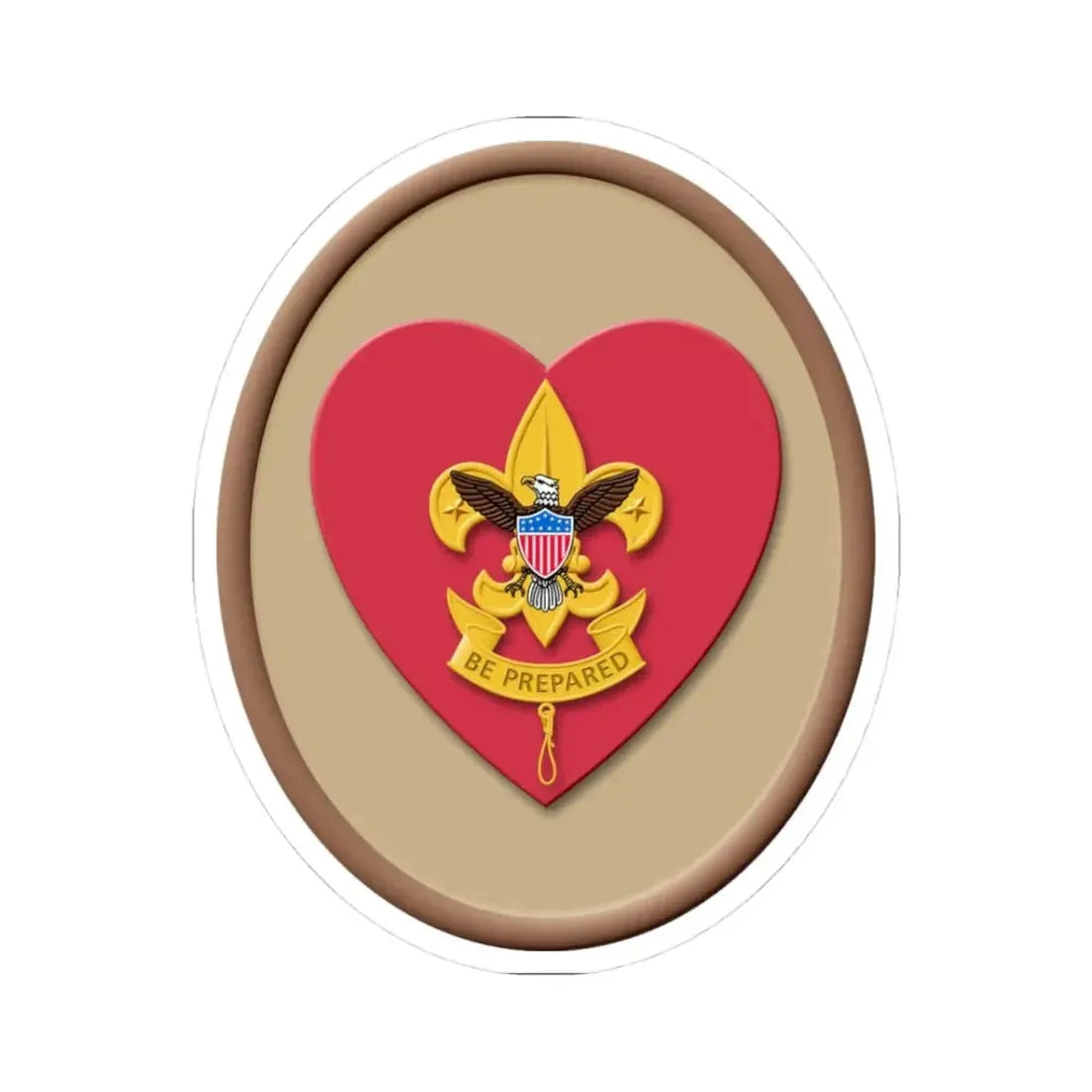 Life (Boy Scout Merit Badge) STICKER Vinyl Kiss-Cut Decal 3 Inch White - The Sticker Space