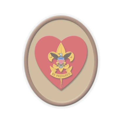 Life (Boy Scout Merit Badge) STICKER Vinyl Kiss-Cut Decal 4 Inch Transparent - The Sticker Space