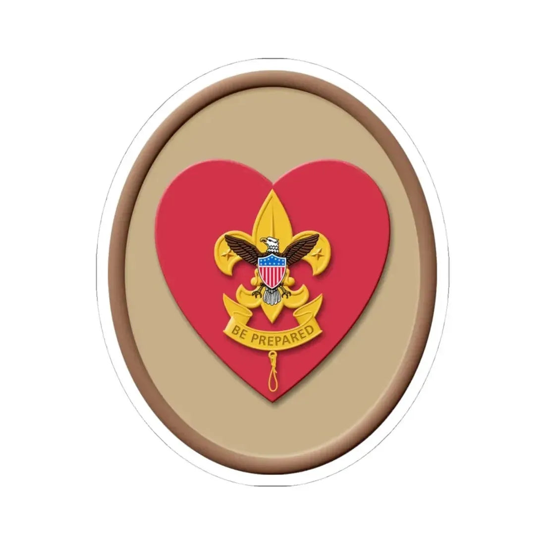 Life (Boy Scout Merit Badge) STICKER Vinyl Kiss-Cut Decal 4 Inch White - The Sticker Space