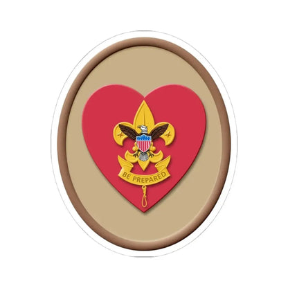 Life (Boy Scout Merit Badge) STICKER Vinyl Kiss-Cut Decal 4 Inch White - The Sticker Space