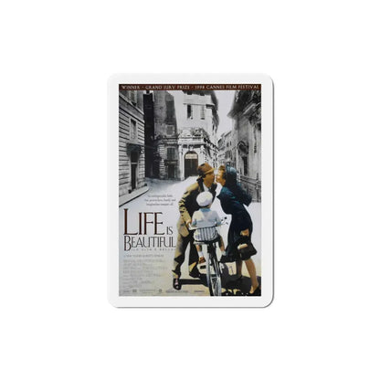 Life is Beautiful 1998 Movie Poster Refrigerator Magnet 4 Inch - The Sticker Space