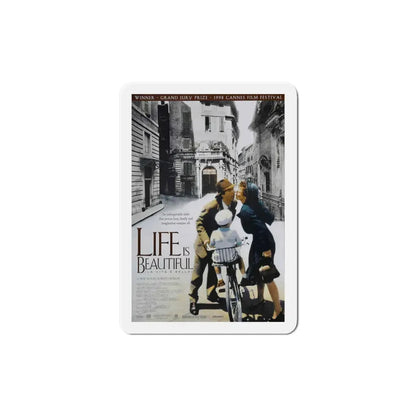 Life is Beautiful 1998 Movie Poster Refrigerator Magnet 5 Inch - The Sticker Space