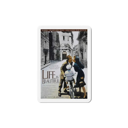 Life is Beautiful 1998 Movie Poster Refrigerator Magnet 6 Inch - The Sticker Space