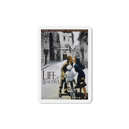Life is Beautiful 1998 Movie Poster Refrigerator Magnet - The Sticker Space