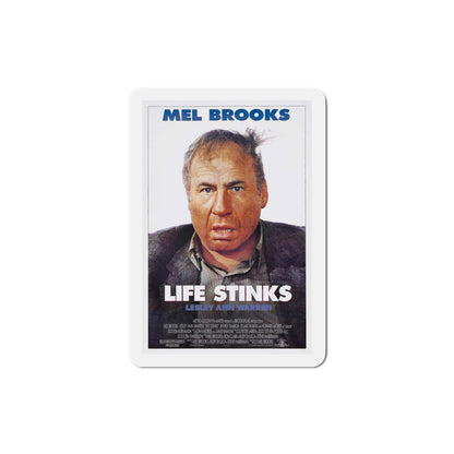 Life Stinks 1991 Movie Poster Die-Cut Magnet-4" x 4"-The Sticker Space