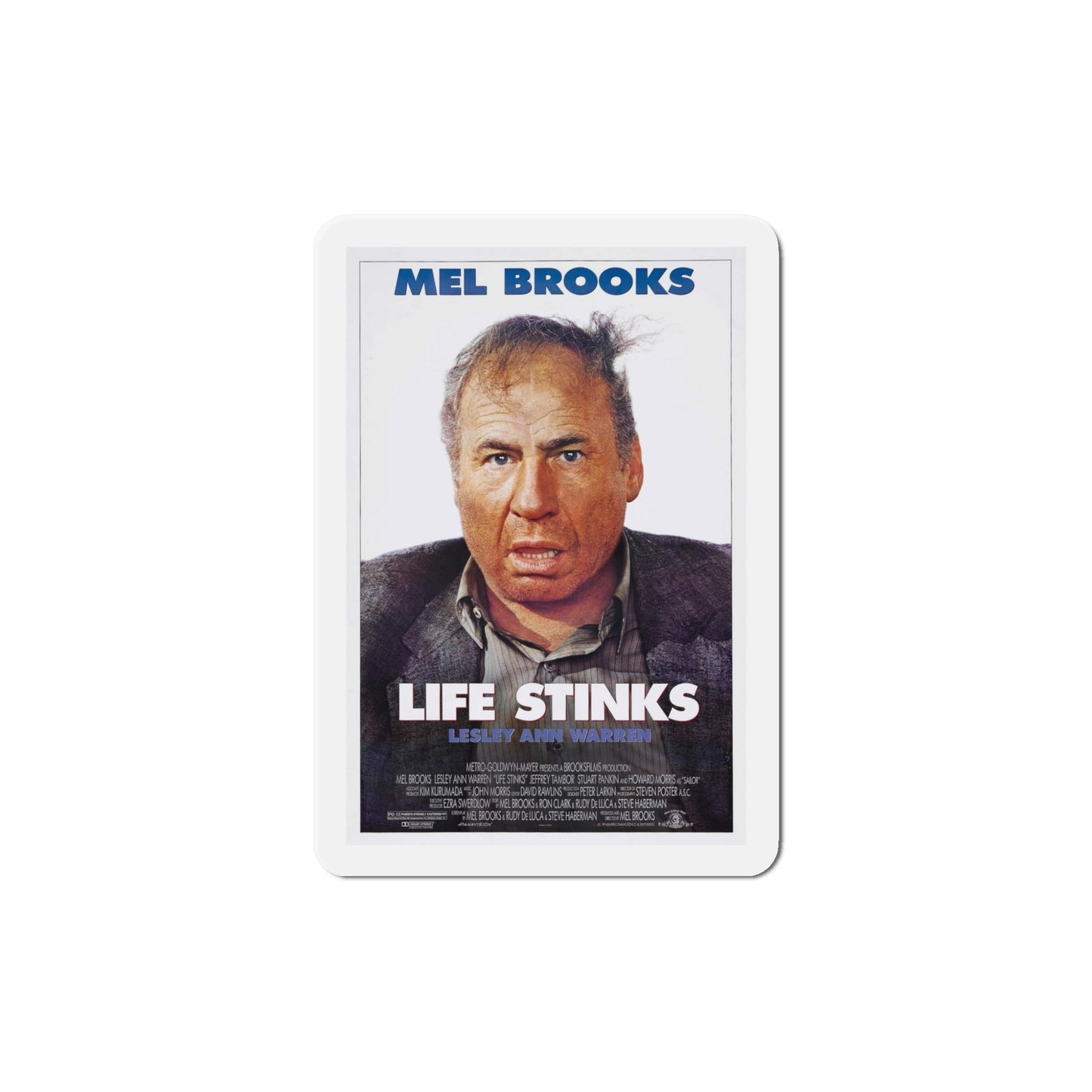 Life Stinks 1991 Movie Poster Die-Cut Magnet-5" x 5"-The Sticker Space