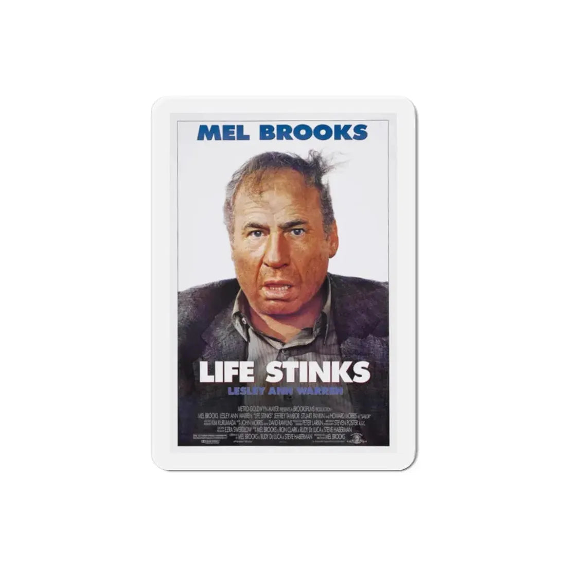 Life Stinks 1991 Movie Poster Refrigerator Magnet 2 Inch - The Sticker Space