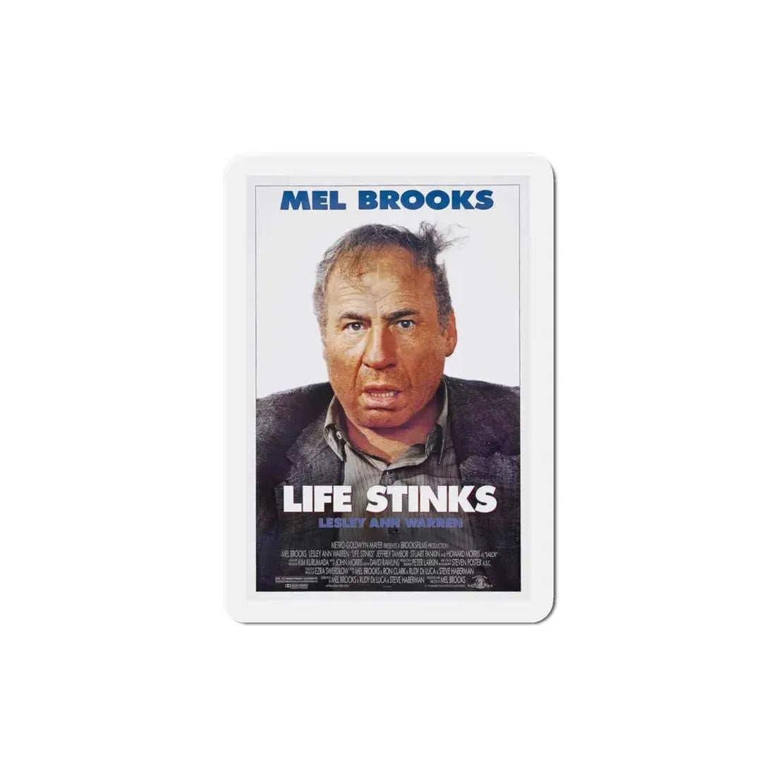 Life Stinks 1991 Movie Poster Refrigerator Magnet 5 Inch - The Sticker Space