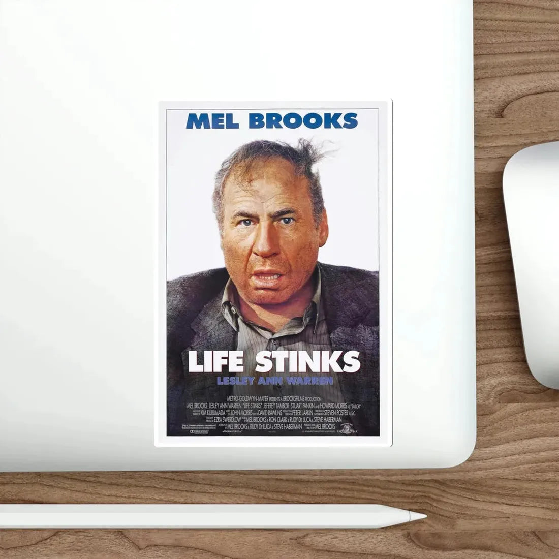 Life Stinks 1991 Movie Poster STICKER Vinyl Die-Cut Decal - The Sticker Space