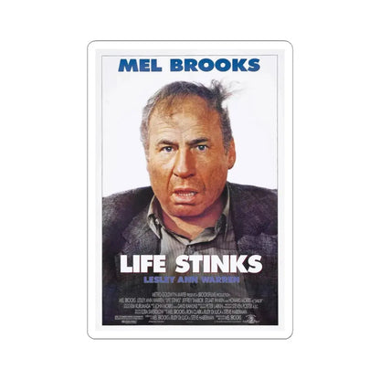 Life Stinks 1991 Movie Poster - STICKER Vinyl Kiss-Cut Decal 6 Inch White - The Sticker Space