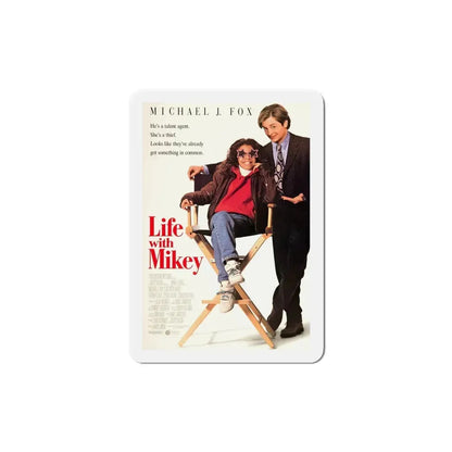 Life With Mikey 1993 Movie Poster Refrigerator Magnet 5 Inch - The Sticker Space
