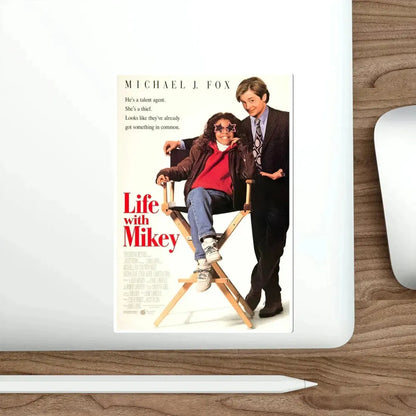 Life With Mikey 1993 Movie Poster STICKER Vinyl Die-Cut Decal - The Sticker Space