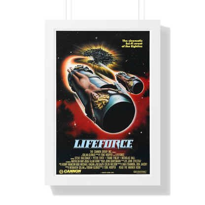 LIFEFORCE 1985 - Framed Movie Poster-16″ x 24″-The Sticker Space