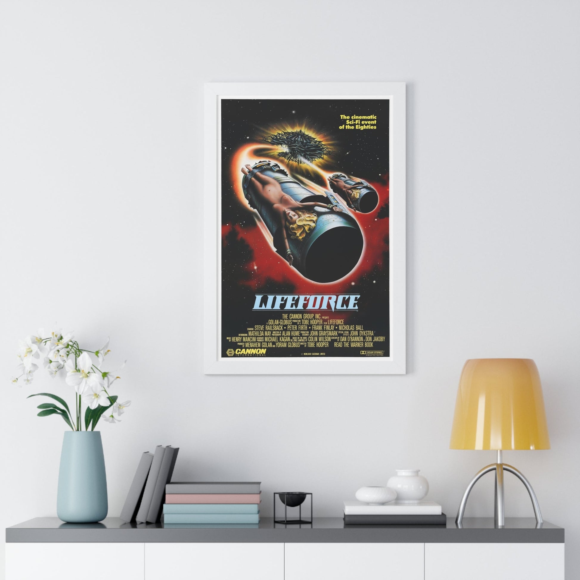 LIFEFORCE 1985 - Framed Movie Poster-The Sticker Space