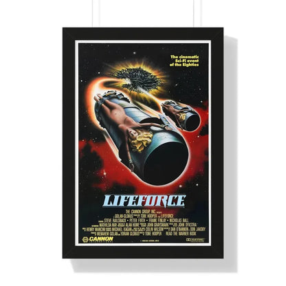 LIFEFORCE 1985 - Framed Movie Poster - The Sticker Space