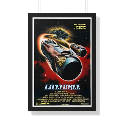 LIFEFORCE 1985 - Framed Movie Poster - The Sticker Space