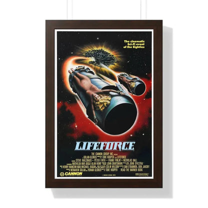 LIFEFORCE 1985 - Framed Movie Poster - The Sticker Space